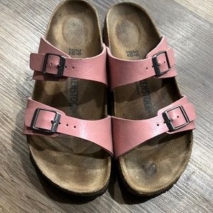 Birkenstock womens size 39 vegan pink